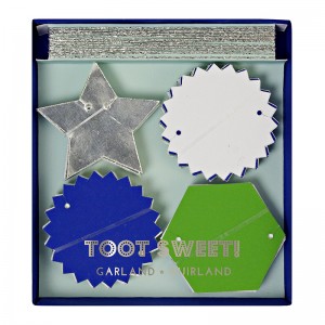 Mini Garland ~ Toot Sweet Blue