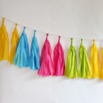 Tassel Garland ~ Neon