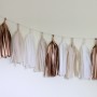 Tassel Garland ~ Rose