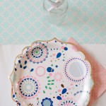 Toot Sweet Floral Plates