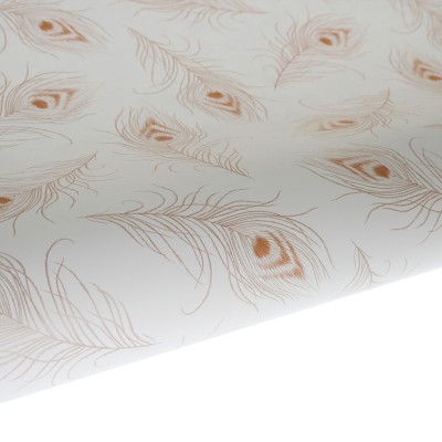 Table Runner / Gift Wrap ~ Feathers