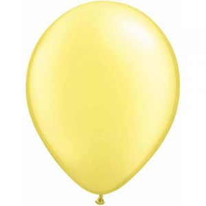 Pearl Lemon Chiffon Mini Balloons