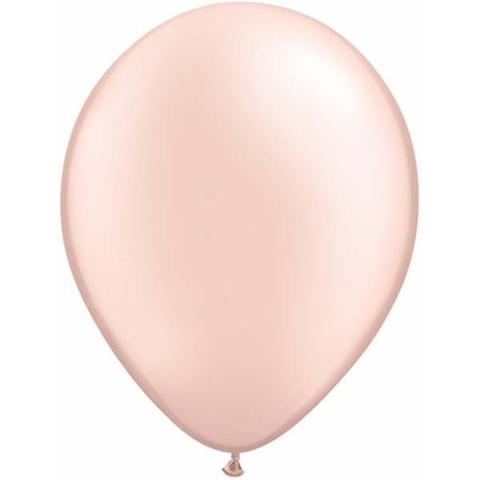 Pearl Peach Mini Balloons