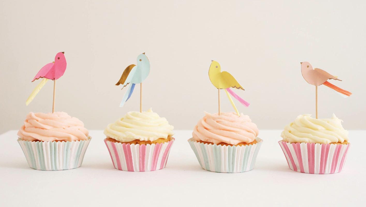 Pretty Birdies Cupcake Kit