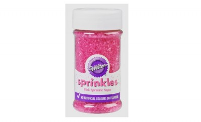 Natural Sprinkles ~ Pink Sprinkle Sugar