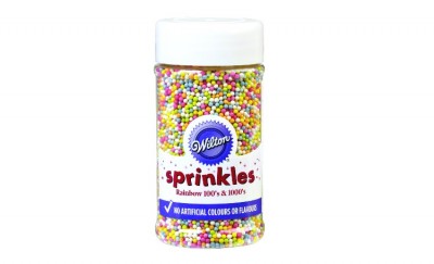 Natural Sprinkles ~ Rainbow 100s & 1000s