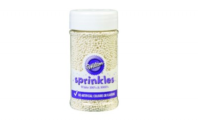 Natural Sprinkles ~ White 100s & 1000s