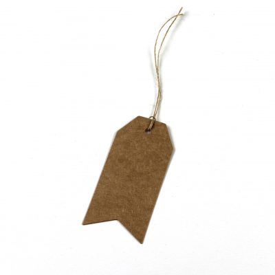 Pennant Tags ~ Kraft