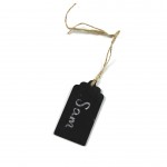 Chalkboard Scallop Edge Tag