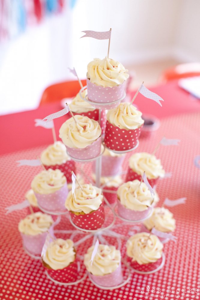 Carnival Party Cupcakes