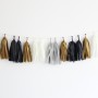 Tassel Garland ~ Tuxedo