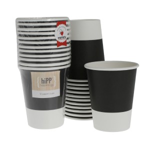 Paper Cups ~ Black Splice