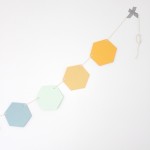 Hexagon Honeycomb Garland ~ Poolside