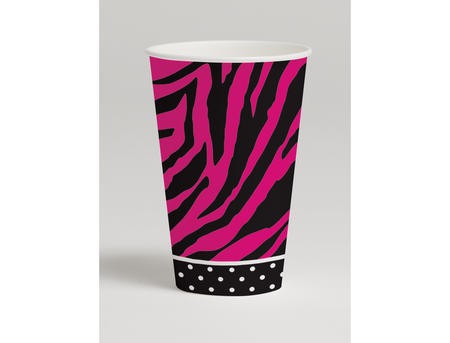 Paper Cups ~ Pink Zebra Boutique