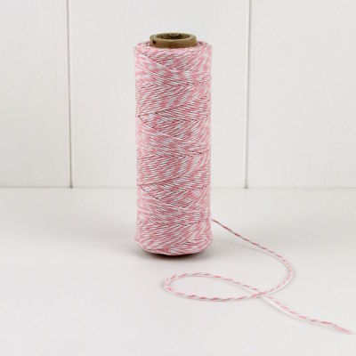 Bakers Twine ~ Pastel Pink 90m