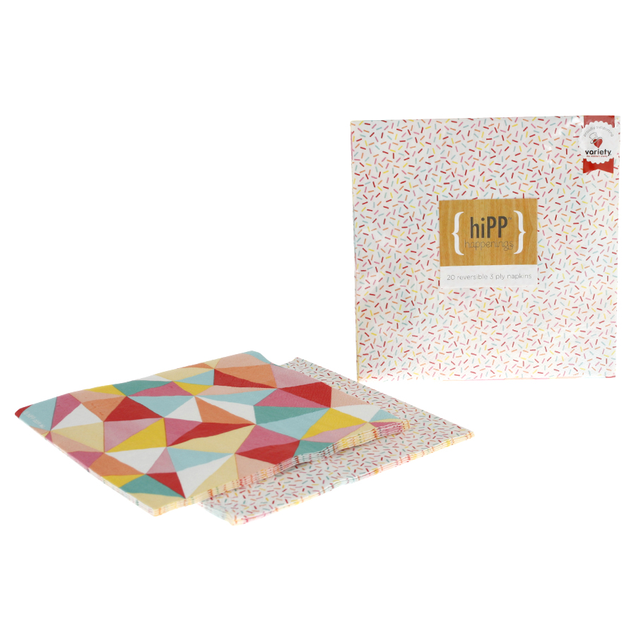 Paper Napkins ~ Sprinkles & Mosaic