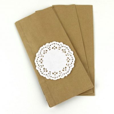 White Paper Doilies ~ 90 mm