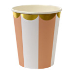 Paper Cups ~ Toot Sweet Orange