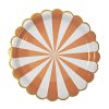 Paper Plates ~ Toot Sweet Orange