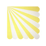 Paper Napkins ~ Toot Sweet Yellow
