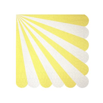 Paper Napkins ~ Toot Sweet Yellow