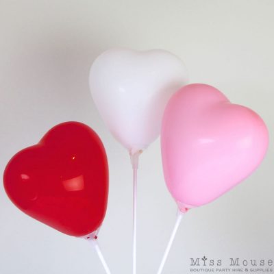Mini Heart Balloons