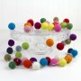 Felt Ball Garland