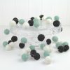 Felt Ball Garland ~ Mint Craze