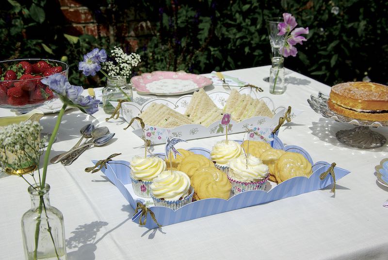 Mothers Day Vintage Tea Party Food