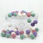 Felt Ball Garland ~ Vintage