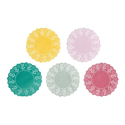 Floral Fiesta Mini Doilies