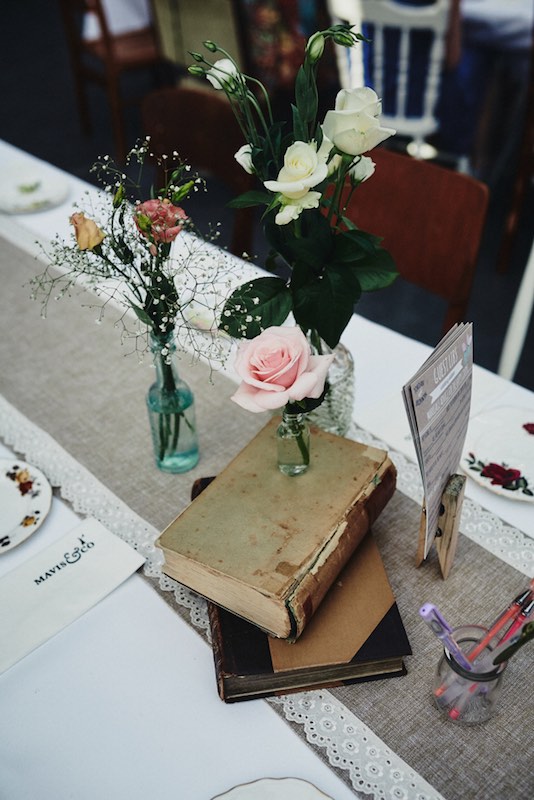 Rustic wedding table ideas