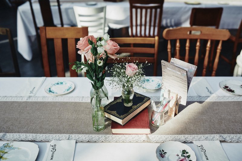 Rustic Wedding Table Settings