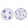 Large Plates 27cm ~ Porcelain Blue