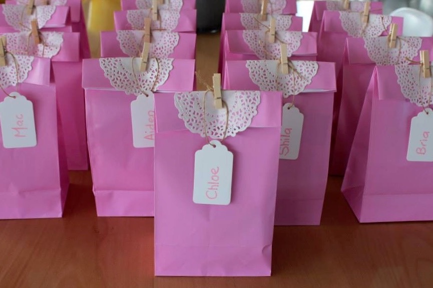 Princess party ideas and party bags