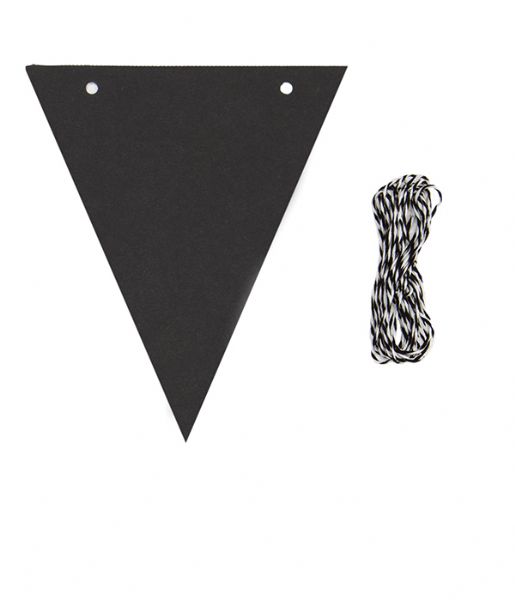 Chalkboard Paper Bunting