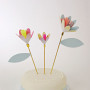 Flower Cake Toppers