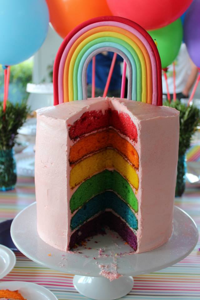 Rainbow Cake