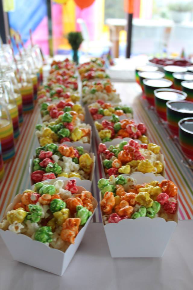 Rainbow Party Food