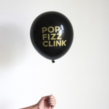 Pop Fizz Clink Balloons