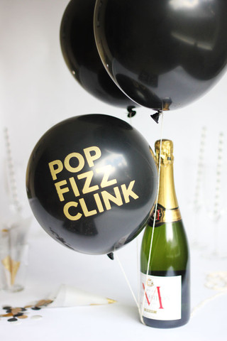 Pop Fizz Clink Balloons