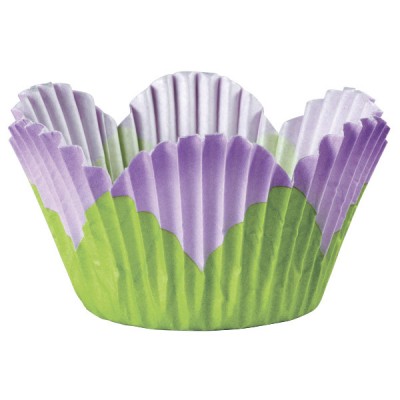 Shaped Baking Cases ~ Lavender Petal