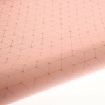 Table Runner / Gift Wrap ~ Blush & Copper Hex