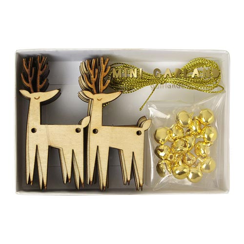 Mini Reindeer Garland