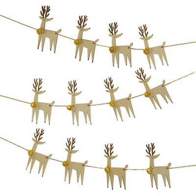 Mini Reindeer Garland