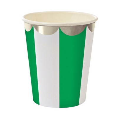 Paper Cups ~ Toot Sweet Green