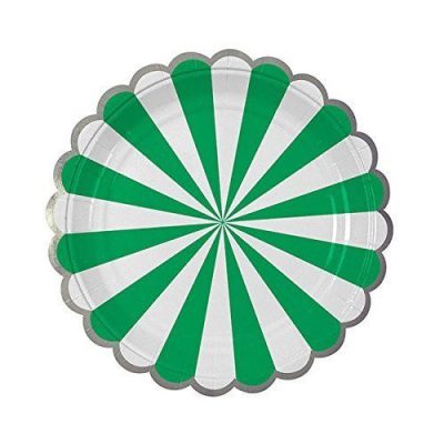 Paper Plates ~ Toot Sweet Green