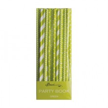 Paper Straws ~ Green