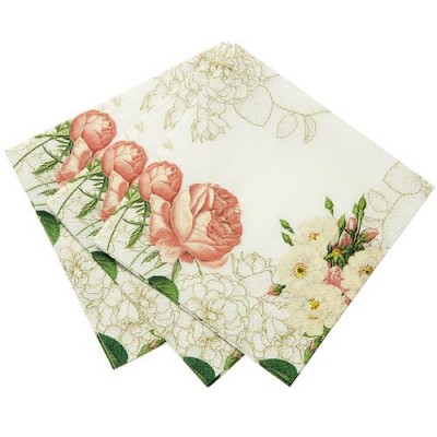 Blossom & Brogues Paper Napkins