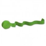 Crepe Paper Streamer ~ Citrus Green